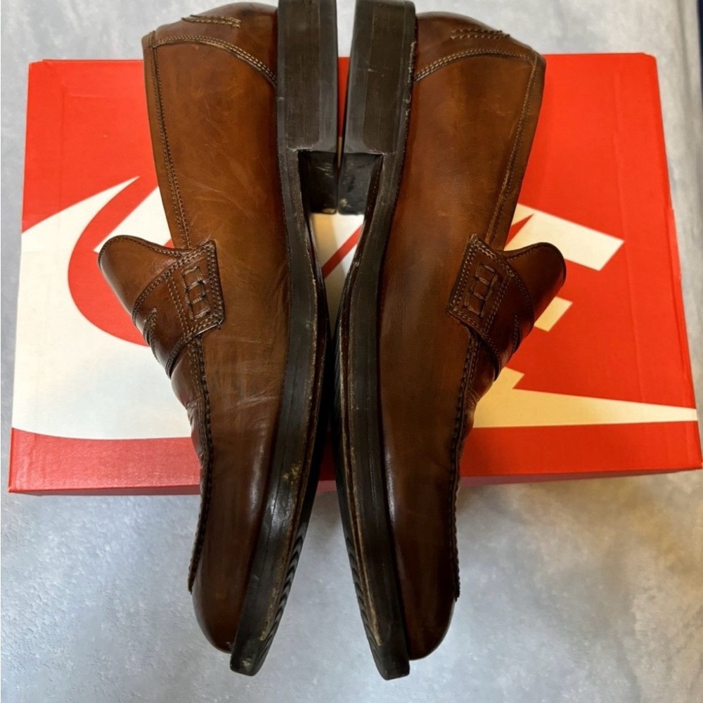 Johnston&Murphy Italy Men’s Dress Shoes Size 10 - Picture 3 of 7